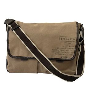 COACH Canvas Messenger Bag